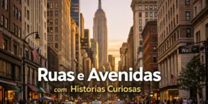 Rua de Nova York com táxis amarelos e Empire State ao fundo
